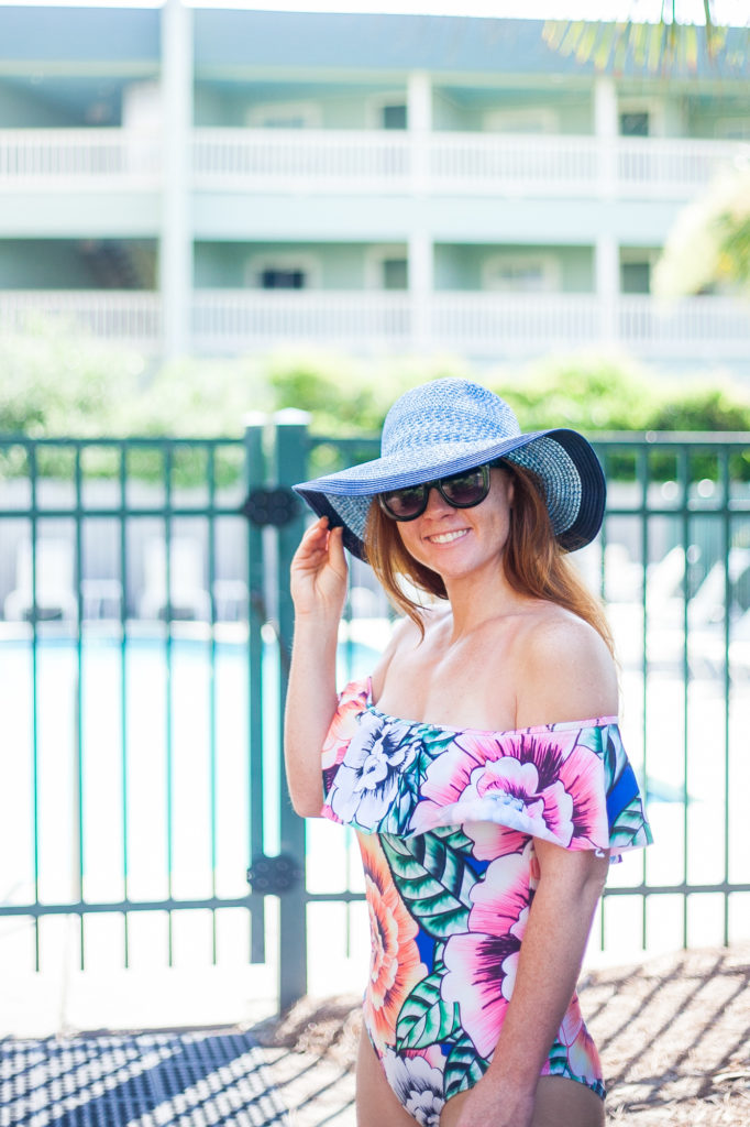 Floral Off-Shoulder Swimsuit + SheIn shopping tips! – HelloRedhead ...